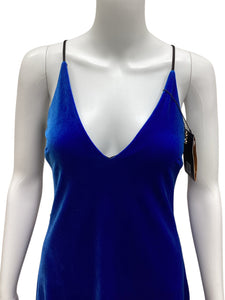 Size 6 Blue & Black ABS Dress