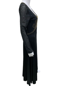Vintage Black Size Medium Dress