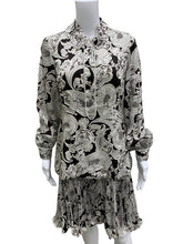 Load image into Gallery viewer, Vintage Size S/M Black &amp; White Dress