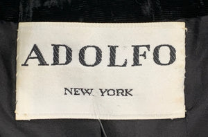 adolfo Size Medium Black Blazers