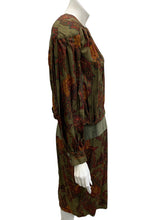 Load image into Gallery viewer, ST.Gillian Size Large Green Print Dress