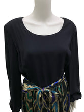 Load image into Gallery viewer, Foulke &amp; Foulke Size Large Black/Colors Dress