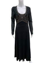 Load image into Gallery viewer, Vintage Black Size Medium Dress