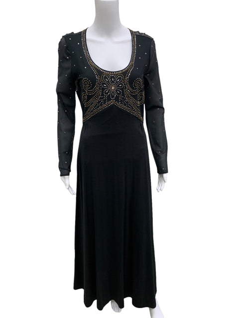 Vintage Black Size Medium Dress