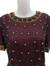 Load image into Gallery viewer, papell boutique Size XL maroon Top