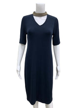 Load image into Gallery viewer, CHICO&#39;S Size xs navy blue Dress