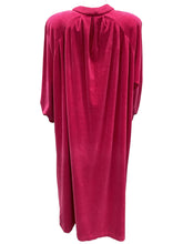 Load image into Gallery viewer, Christian Dior Size Small Hot Pink Velour Robe
