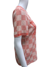 Load image into Gallery viewer, escada Size 2 Red &amp; White Top