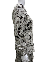 Load image into Gallery viewer, Vintage Size S/M Black &amp; White Dress