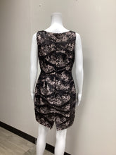Load image into Gallery viewer, carmen marc valvo Size 6 Black &amp; Beige Dress