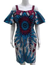 Load image into Gallery viewer, Vintage Size Medium Multi-Color Dress