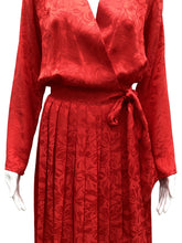 Load image into Gallery viewer, Vintage Argenti Size 8 Red Dress