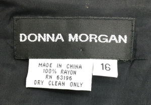 donna morgan Size Large Brown Print Blazers