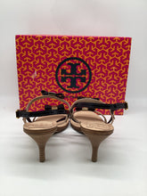 Load image into Gallery viewer, tory burch Size 9 Black &amp; Beige Shoes