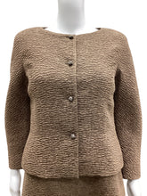 Load image into Gallery viewer, Oscar de la Renta Size 4 Brown 2 piece