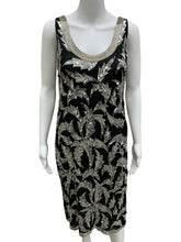 Load image into Gallery viewer, Swee-Lo Size S/M black &amp; Silver Dress