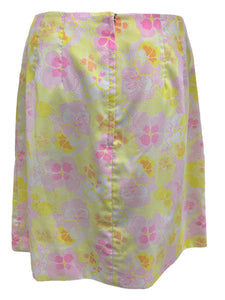 Lilly Pulitzer Size 8 Yellow Print Skirt