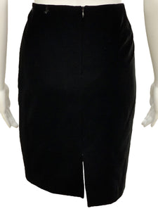 escada Size 8 Black Skirt