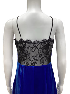 Size 6 Blue & Black ABS Dress