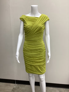 tadashi Size Small Lime Green Dress