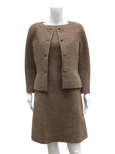 Load image into Gallery viewer, Oscar de la Renta Size 4 Brown 2 piece