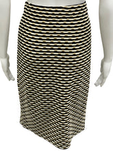 Load image into Gallery viewer, st.john Size 8 Gold &amp; black Skirt