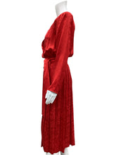 Load image into Gallery viewer, Vintage Argenti Size 8 Red Dress