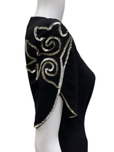 Load image into Gallery viewer, Size Small Vintage Black Dress