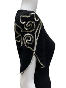 Size Small Vintage Black Dress
