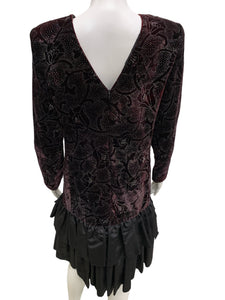 jessica howard Size 6 Burgundy Dress