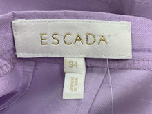 Load image into Gallery viewer, Vintage Escada Size 2 Purple Silk Pants