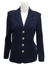 Load image into Gallery viewer, St John Size 8 Navy Blazers
