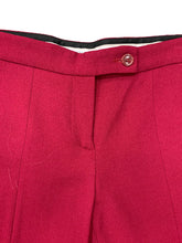 Load image into Gallery viewer, MOSCHINO Red Size 8 Pants