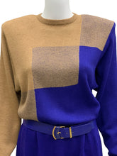 Load image into Gallery viewer, st.john Size 10 Purple Dress
