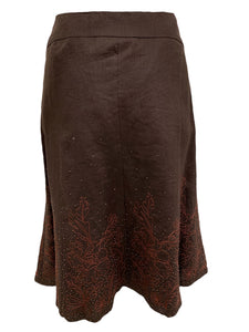 nine west Size 8 Brown Skirt