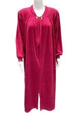 Load image into Gallery viewer, Christian Dior Size Small Hot Pink Velour Robe