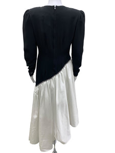 Tally Boutique Size Medium Black & White Dress