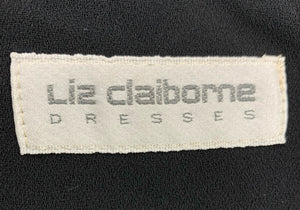 liz Claiborne Size 4 Black Dress