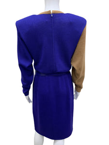 st.john Size 10 Purple Dress