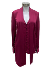 Load image into Gallery viewer, Kimora Lee Simmons Size 6 raspberry Top