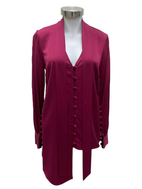Kimora Lee Simmons Size 6 raspberry Top