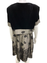 Load image into Gallery viewer, Patra Size X-Large Black &amp; Grey Dress