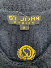 Load image into Gallery viewer, St John Size Medium Navy Cardigan